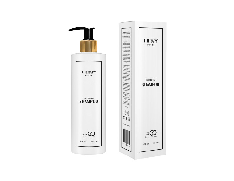 Укрепляющий шампунь -защита для волос от повреждений Therapy peptide protective shampoo 400 мл. в Брянске