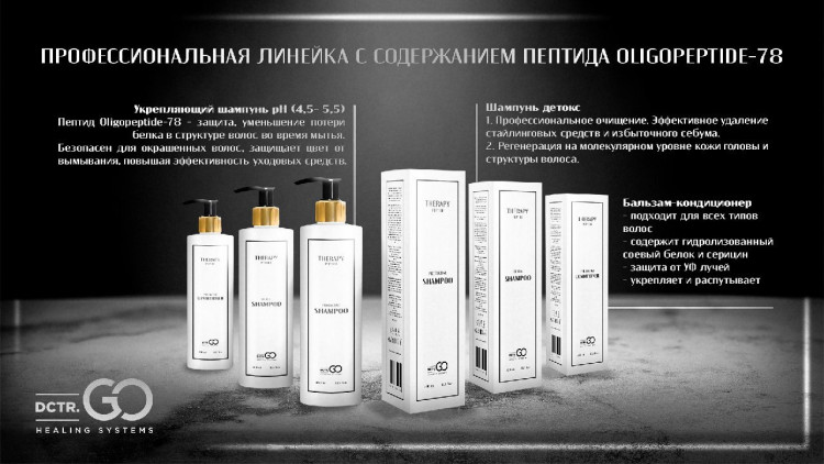 Укрепляющий шампунь pH баланс 400 мл. - Therapy peptide protective shampoo в Брянске