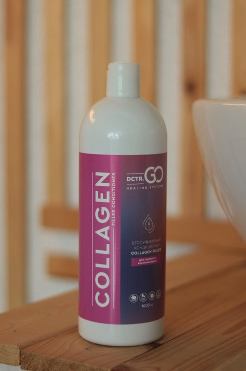 Dctr.Go Бессульфатный шампунь для волос с коллагеном 1000 мл в Брянске
