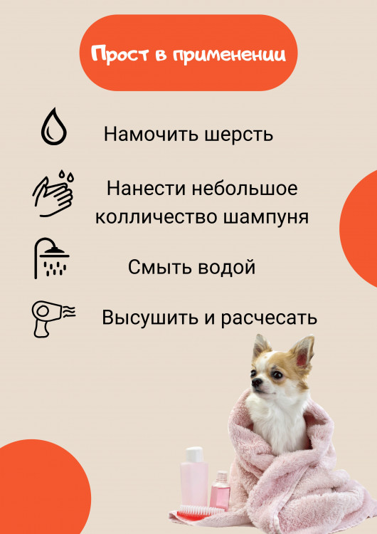 Dctr.Go Шампунь-бальзам для животных Sнampoo Therapy "Мультиуход" 1000 ml в Брянске