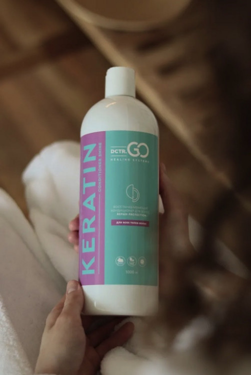 Dctr.Go. Увлажняющий кондиционер бальзам с кератином для волос 1000 мл в Брянске Dctr.Go. Увлажняющий кондиционер бальзам с кератином для волос 1000 мл в Брянске